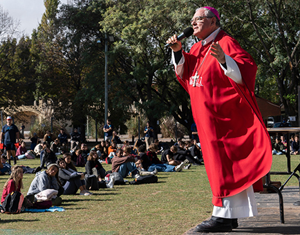 1.200 jóvenes participaron de la Pascua Joven de San Isidro