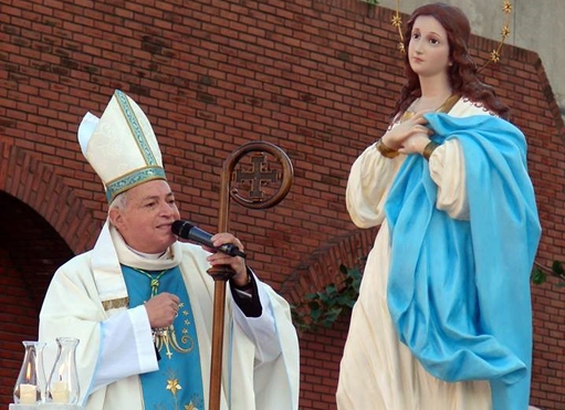 Avellaneda-Lanús celebra a su patrona y despide a Mons. Frassia