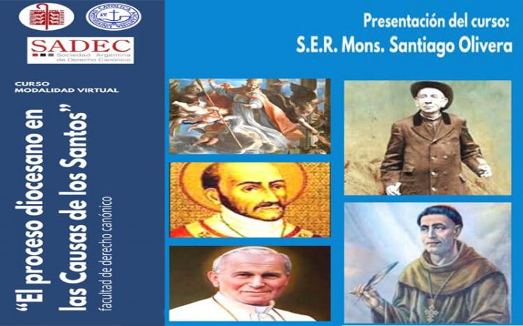 Comenzó el curso virtual "El proceso diocesano en las Causas de los Santos"