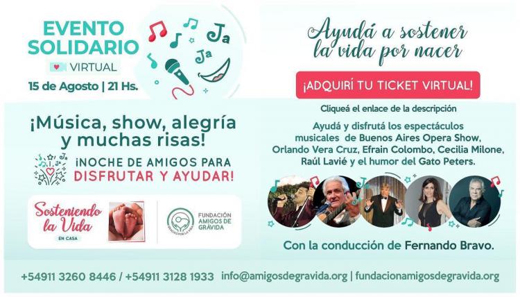 Encuentro solidario de la Fundación Amigos de Grávida