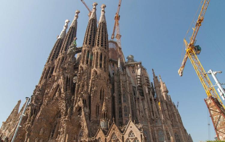 La pandemia retrasó las obras de la Sagrada Familia