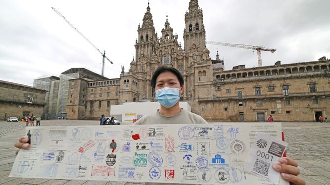 Los peregrinos volvieron al Camino de Santiago