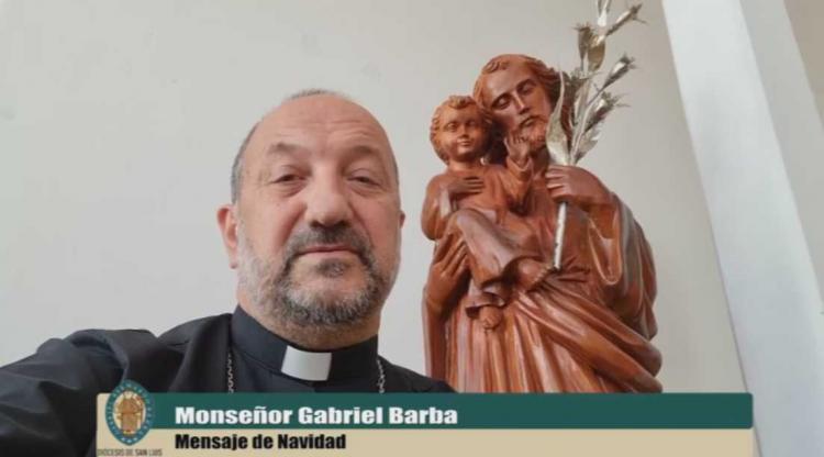 Mons. Barba animó a vivir la Navidad "en su verdadero sentido"