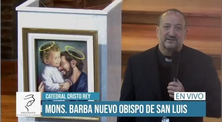 Mons. Barba compartió con los fieles de Laferrere su nombramiento como obispo de San Luis