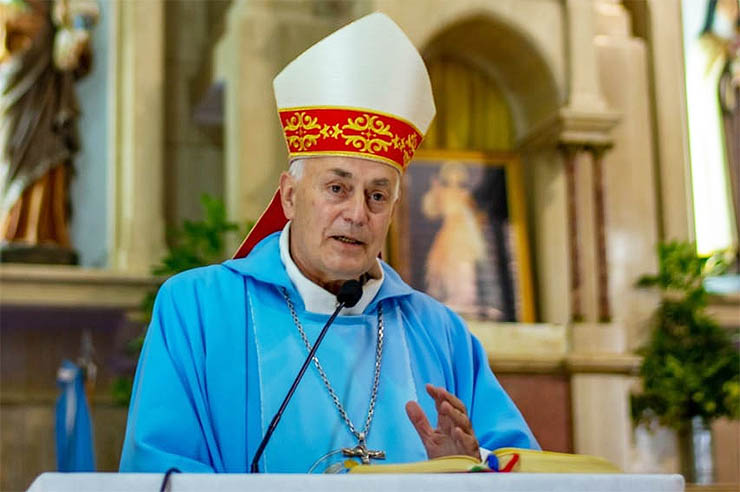 Mons. Puiggari: "Sería la primera vez que Argentina legisla la pena de muerte"