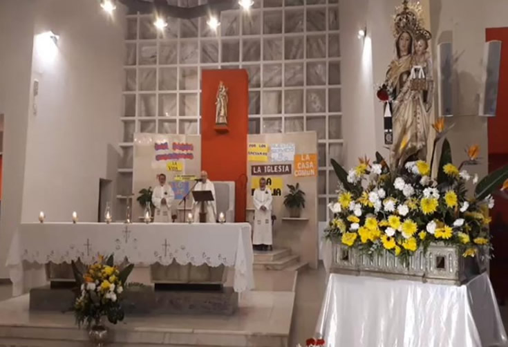 Mons. Zurbriggen: Una Iglesia misionera, a ejemplo de la Virgen María