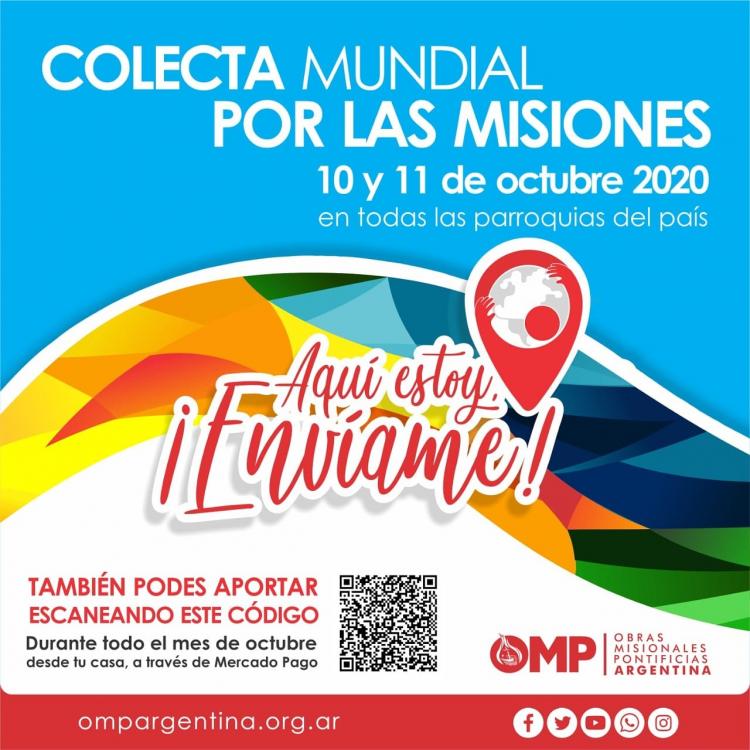 OMP: Este fin de Semana es la Colecta Mundial por las Misiones