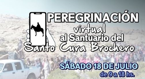 Peregrinación virtual al santuario Cura Brochero