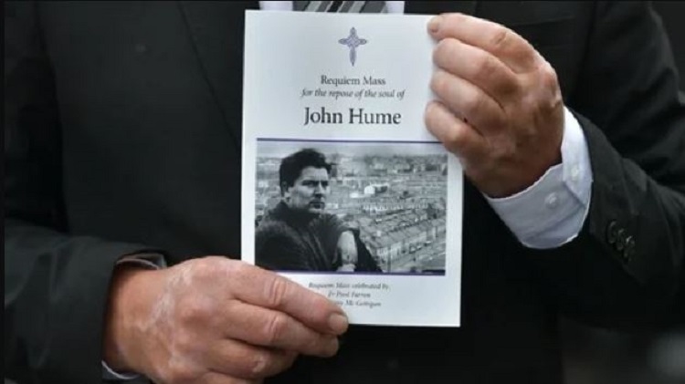 Pésame del Papa ante la muerte de John Hume