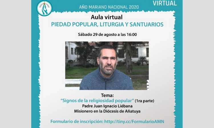 Piedad popular y discípulos misioneros: Las aulas virtuales de este sábado en el 4CMN