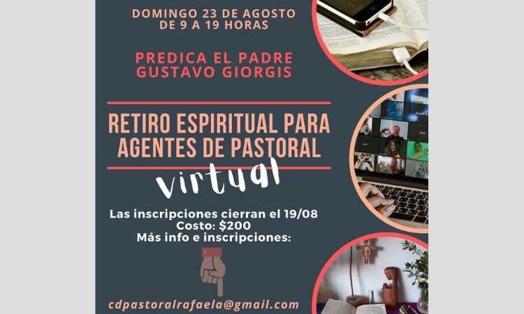 Retiro para agentes de pastoral en Rafaela