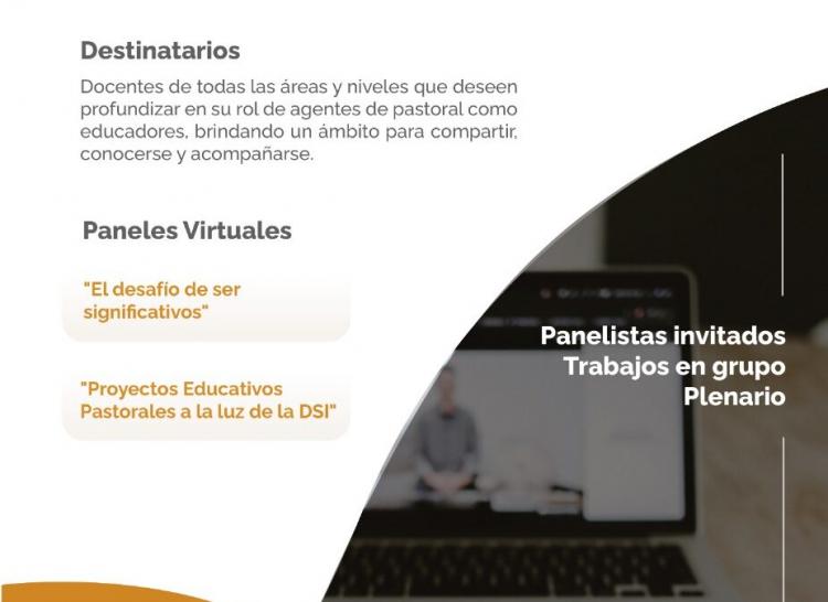 Se desarrollará virtualmente el "Encuentro de Docentes en Clave Pastoral"