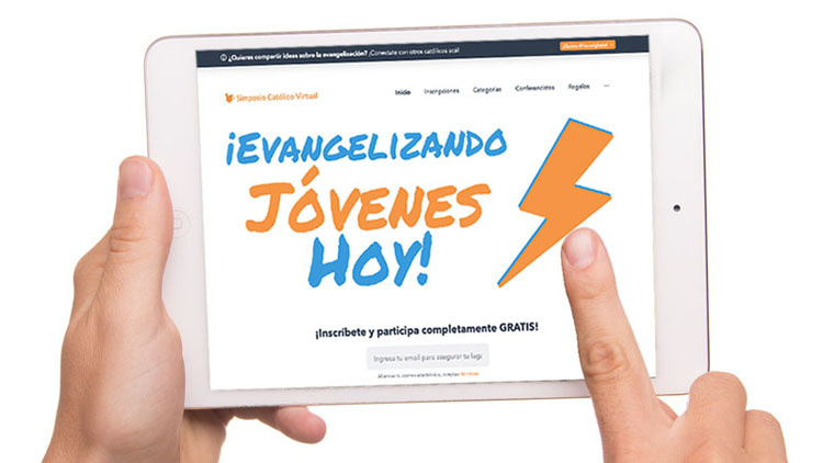 Simposio Católico Virtual "¡Evangelizando Jóvenes Hoy!"