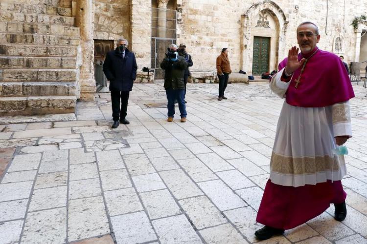 Tierra Santa: El patriarca Pizzaballa positivo de Covid