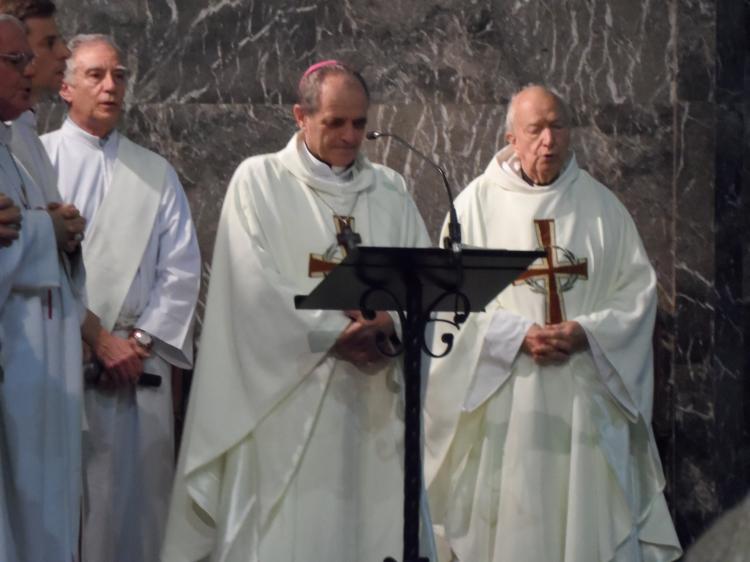 Último adiós en San Isidro al padre Garralda