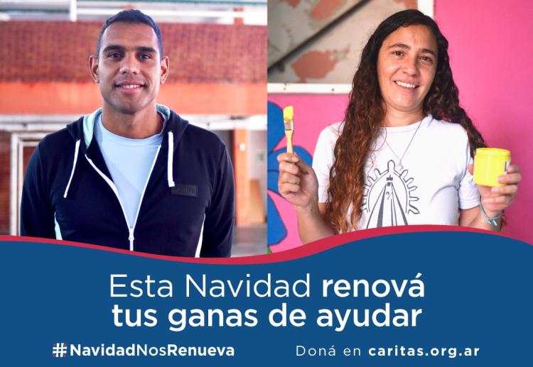 Cáritas prosigue con su campaña solidaria "Navidad nos renueva"