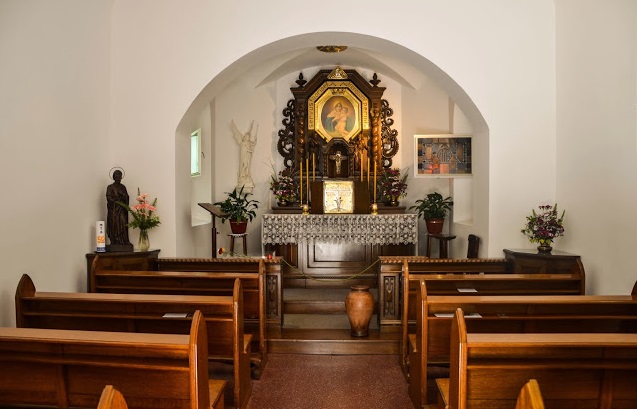 Celebración de la Asunción de María en el santuario de Schoenstatt de Belgrano