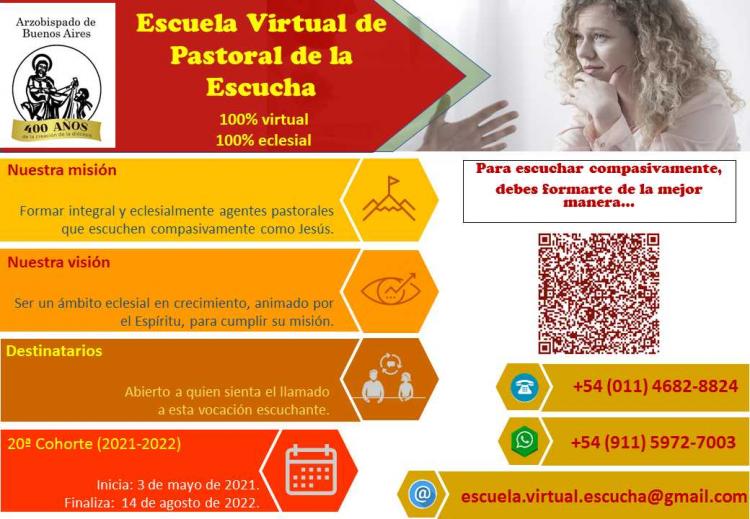 Comienza una nueva edición del curso virtual sobre Pastoral de la Escucha