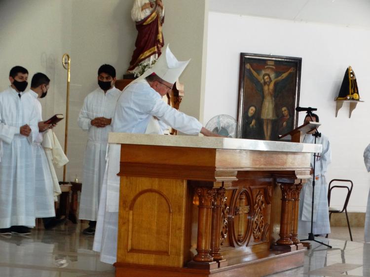 Con solemnes ritos fue dedicada una iglesia salteña