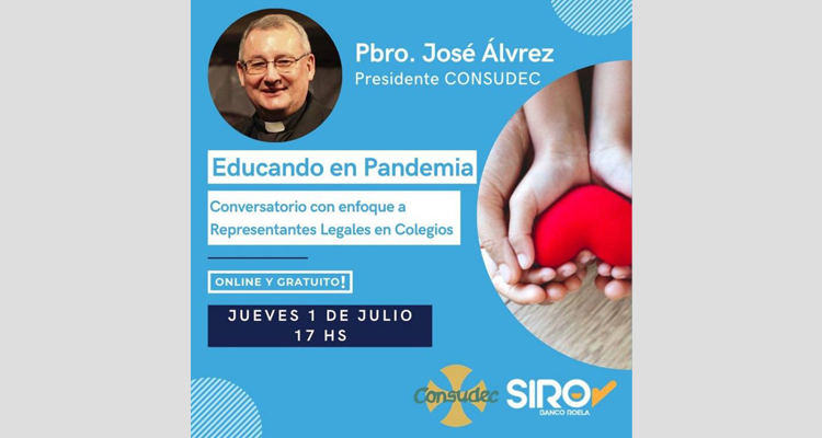 Consudec: Conversatorio "Educando en pandemia"