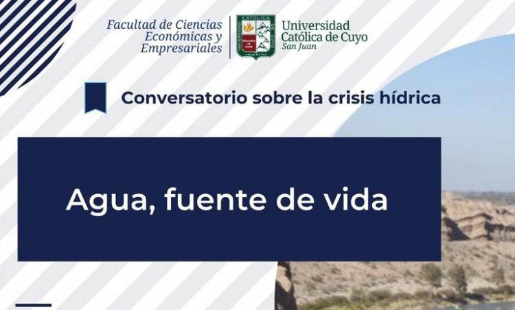 Conversatorio virtual sobre "El valor del agua en el desarrollo humano integral"