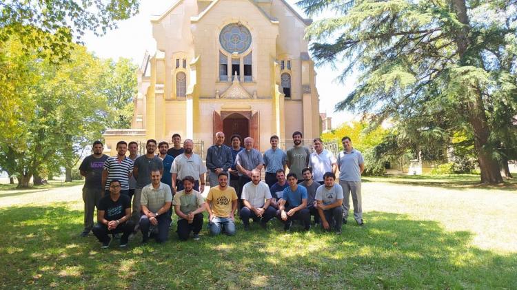 Curso de verano y retiro de los seminaristas platenses