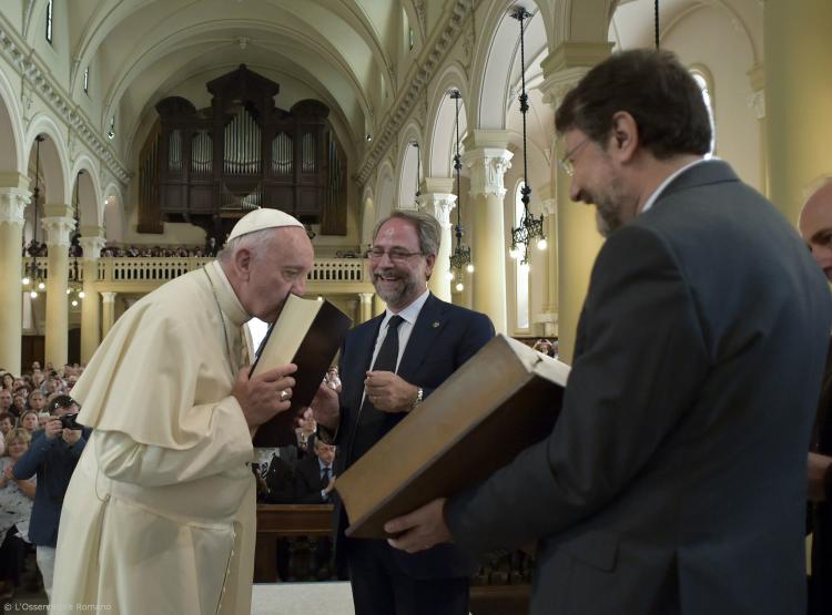 El Papa saluda al Sínodo de las Iglesias Metodistas y Valdenses