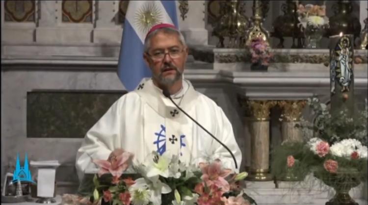 En la Ascensión del Señor, Mons. Scheinig llamó a "promover la dignidad humana"