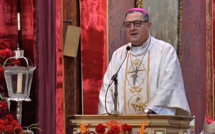 En la fiesta del Milagro, Mons. Martín llamó a dar la vida por nuestros hermanos