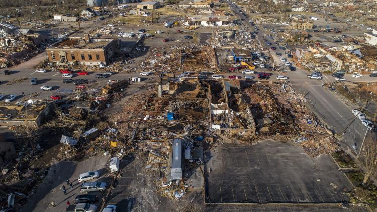 Estados Unidos: Tristeza y oración del Papa por las víctimas del tornado