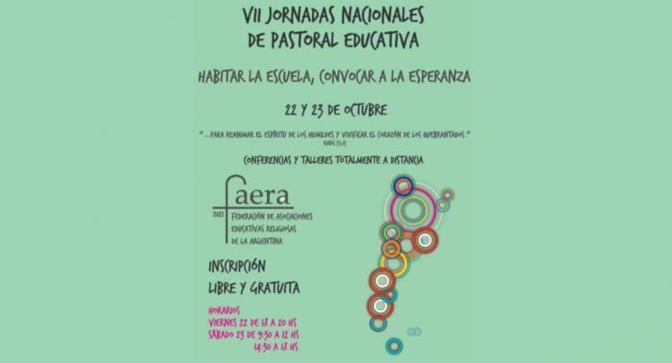 La esperanza, eje de las VII Jornadas Nacionales de Pastoral Educativa