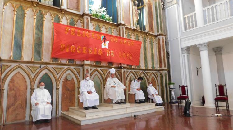 Goya celebró 60 años "caminando juntos con sentido sinodal"