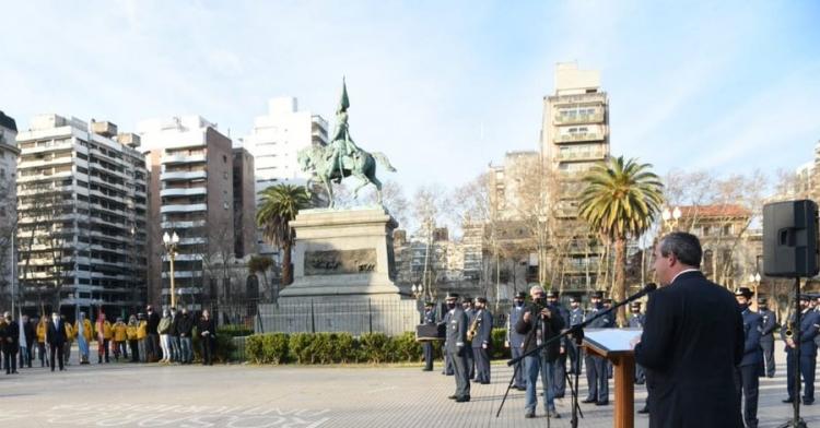 Invocación religiosa en el aniversario de la muerte del General José de San Martín