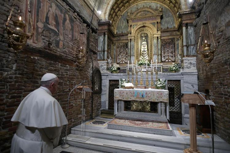 La Casa de la Virgen María en el santuario de Loreto