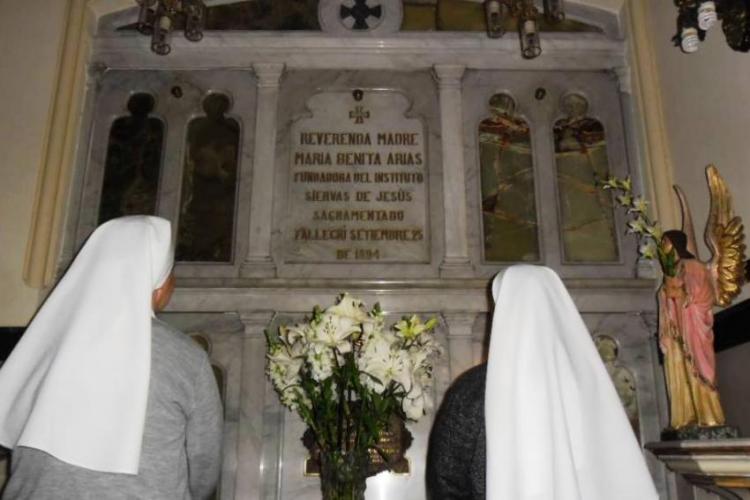 Recuerdan a la Venerable Sierva de Dios María Benita Arias