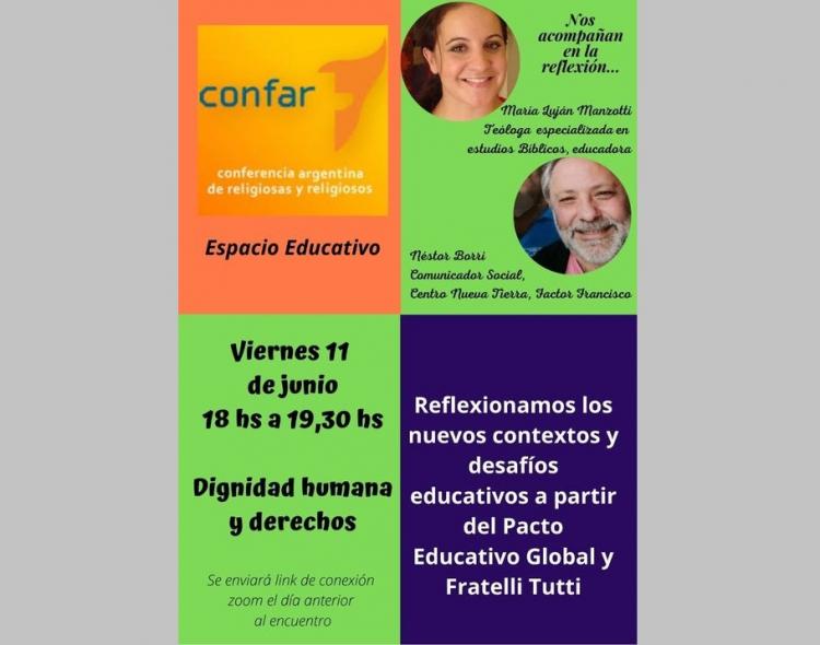 La Confar ofrece un espacio educativo para reflexionar sobre dignidad humana y derechos