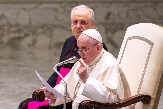 La hipocresía es maquillaje en el alma, dijo el Papa