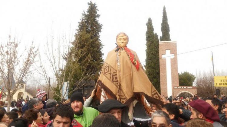 La peregrinación a Chimpay se suspendió debido a la situación sanitaria