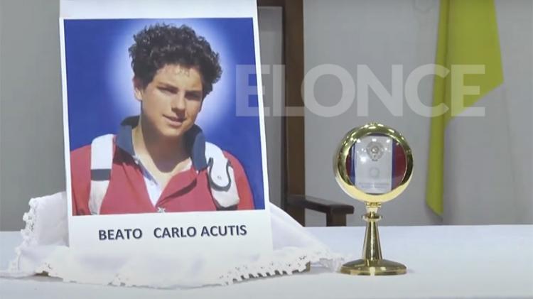 Las reliquias de Carlo Acutis fueron entronizadas en Paraná