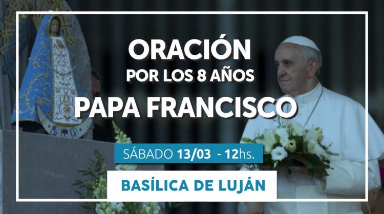 Los movimientos populares rezan por el Papa en Luján