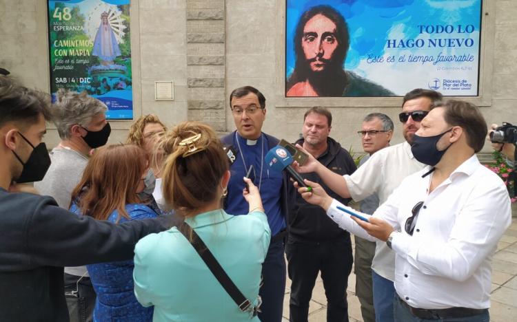 Marcha de la Esperanza: "Con la compañía de la Virgen todo se puede"