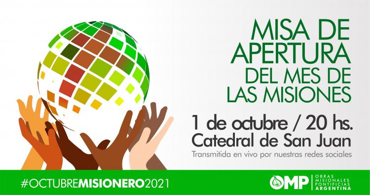 Misa de apertura del Mes de las Misiones