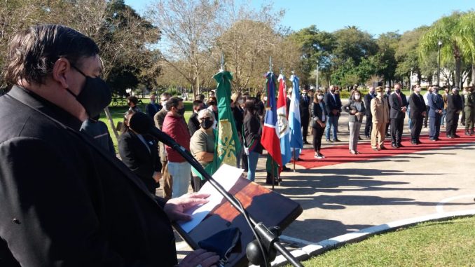 Mons. Macín animó a la esperanza en el aniversario de Reconquista