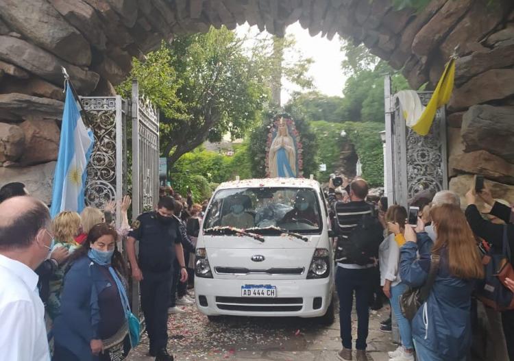 Mons. Mestre pidió la intercesión de la Virgen por el fin de la pandemia