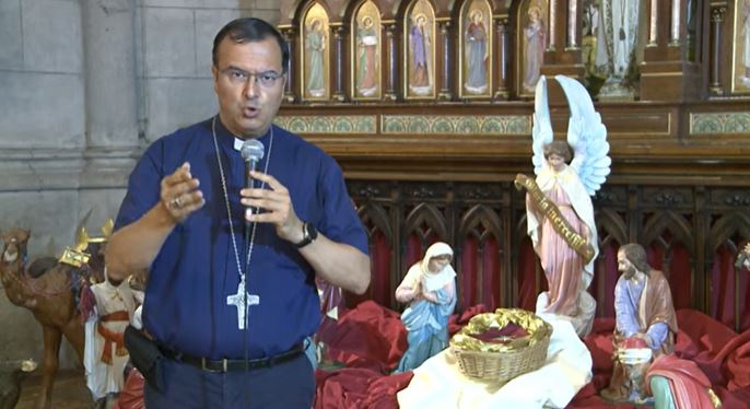 Mons. Mestre: "Que Cristo sea siempre tu paz"