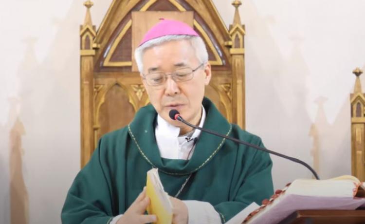 Mons. Moon: "El amor es la esperanza que nos empuja para caminar"