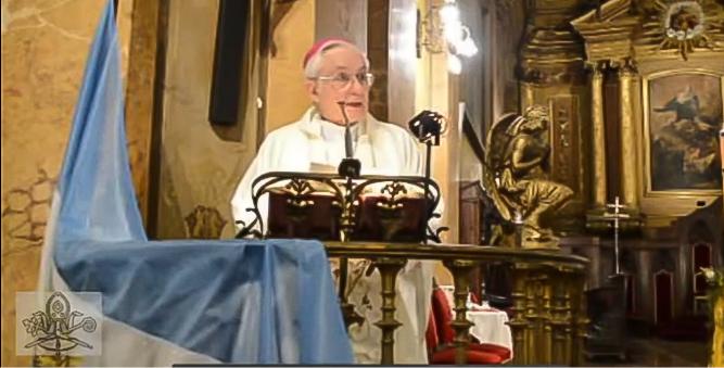 Mons. Ñáñez agradeció el testimonio de Esquiú