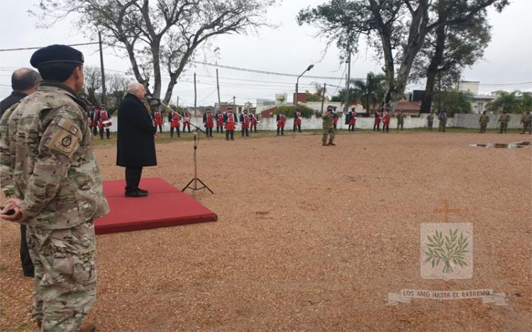 Mons. Olivera realizó una visita pastoral a Concordia