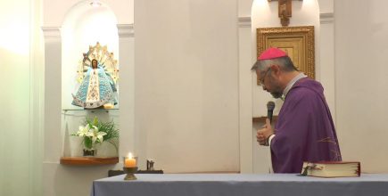 Mons. Scheinig animó a la cercanía con Dios y la fraternidad con los otros