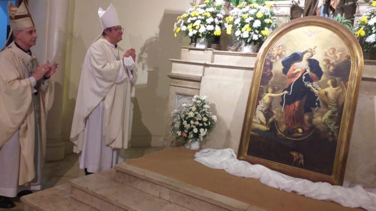 Nuestra Señora que desata los nudos fue coronada en San José del Talar